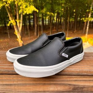 Vans Slip-On Perf Leather Shoe